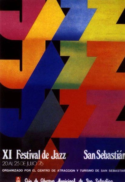 11. Jazzaldia 1976 kartela.