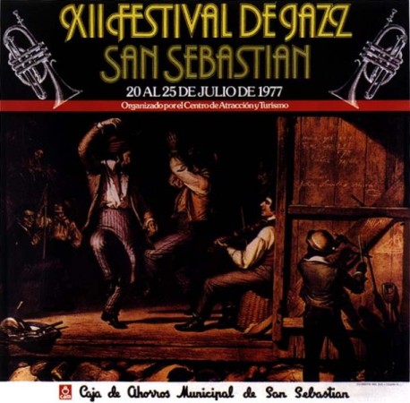 Cartel 12 Jazzaldia 1977.