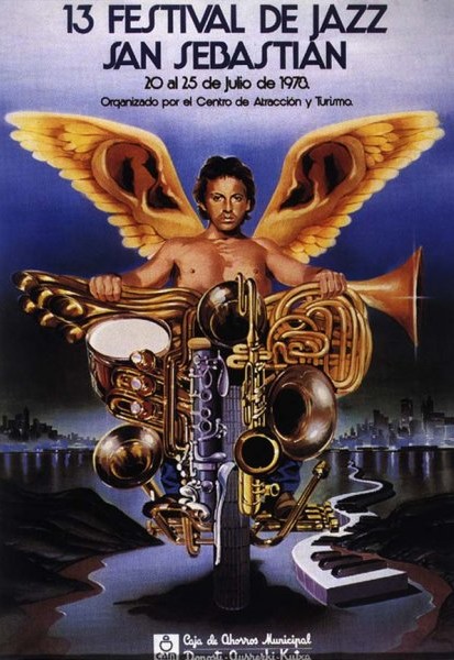 Cartel 13 Jazzaldia 1978.