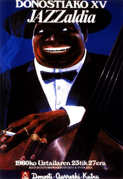 Cartel 15 Jazzaldia 1980.