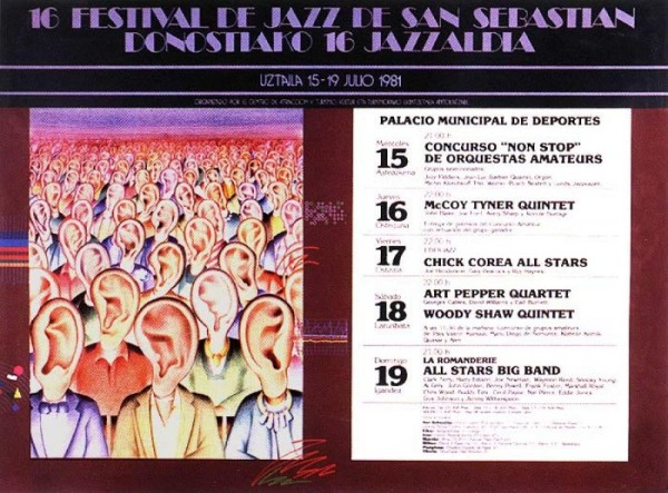 Edición 16 Jazzaldia 1981.