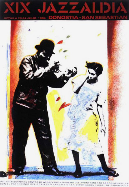 Cartel 19 Jazzaldia 1984.