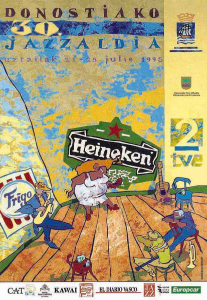 Jazzaldia 1995, 30. edizioa.