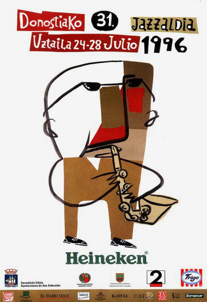 Jazzaldia 1996, 31. edizioa.