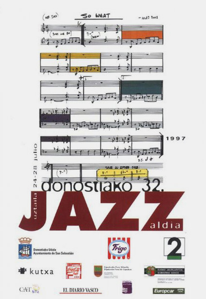 Jazzaldia 1997, 32. edizioa.