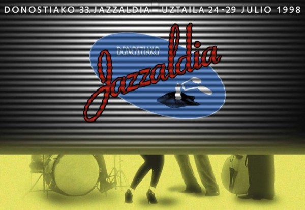 33. Jazzaldia 1998 kartela.