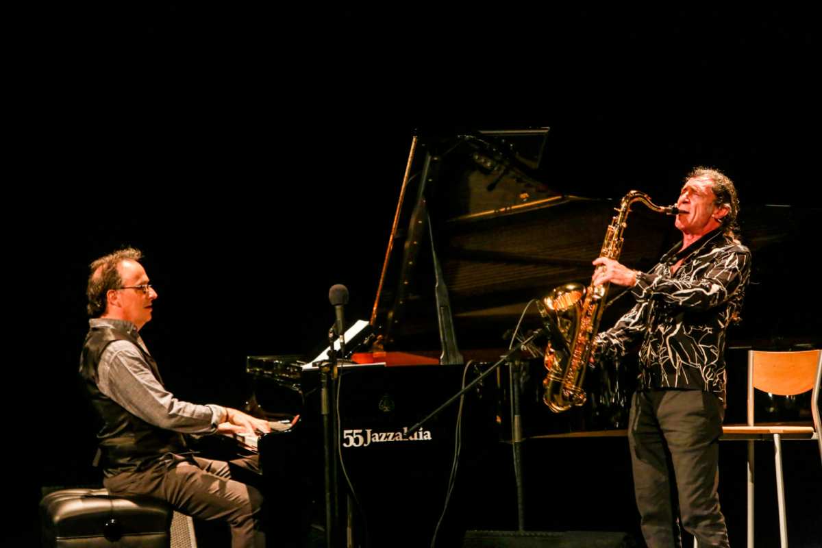 Jorge Pardo & Iñaki Salvador: Victoria Eugenia Antzokia (Photo: Lolo Vasco).