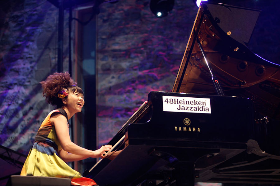 Hiromi (Trinitate plaza) - 48. Jazzaldia (Argazkia: Euskal Lolo)